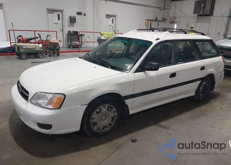 2000 Subaru Legacy L from USA, damaged, VIN 4S3BH6351Y7309040